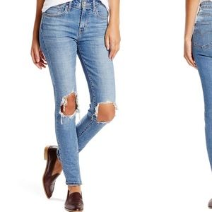 Levi’s 721 high rise skinny jean size 28